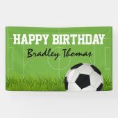 Kinderfußball Geburtstagsparty Banner (Horizontal)