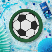 Kinderfußball Geburtstagsparty Pappteller (Party)