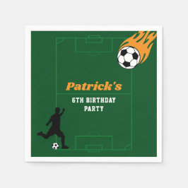 Kinderfußball Geburtstagsparty Serviette