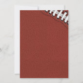 Kinderfußball Party Geburtstagseinladung Einladung (Rückseite)