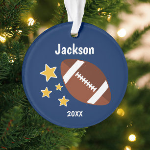 Kinderfußballsteine Personalisiert Ornament