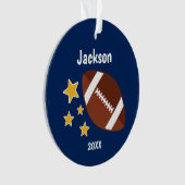 Kinderfußballsterne Personalisiert Ornament (Vorderseite)