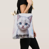 Kindergalaxie Blau Tinted Kitten, Tasche (Von Nahem)