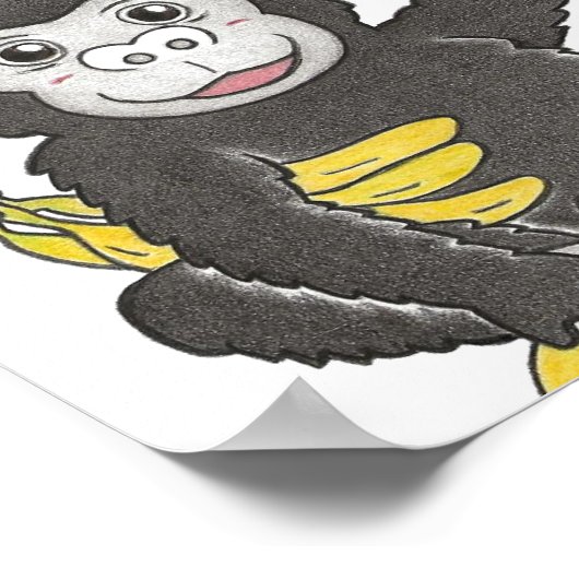 Kindergarnelen-Kinderzimmer Poster (Ecke)