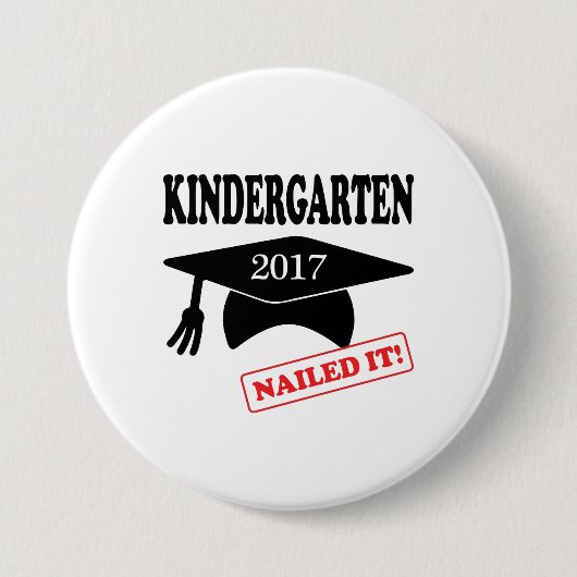 Kindergarten 2017 nagelte es button (Vorderseite)