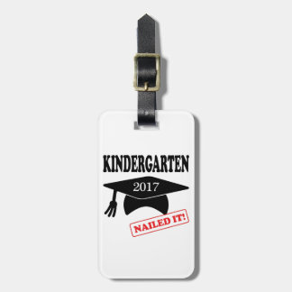 Kindergarten 2017 nagelte es gepäckanhänger