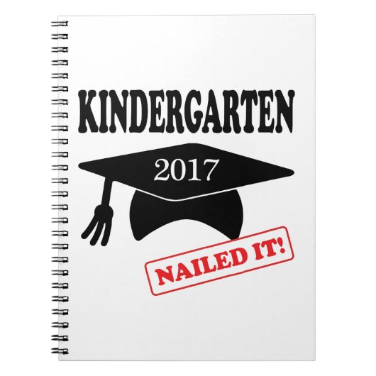 Kindergarten 2017 nagelte es notizblock (Vorderseite)