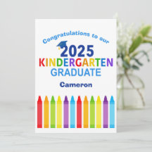 Kindergarten 2025 Niedlicher Abschluss
