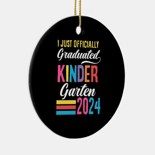 Kindergarten Abschluss 1. Klasse 2024 Keramik Ornament (Rechts)