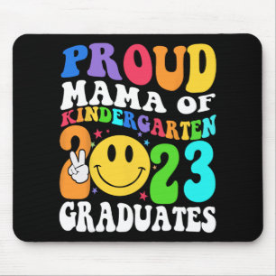 Kindergarten Abschluss 2023 Groovy Graduate Shirt Mousepad