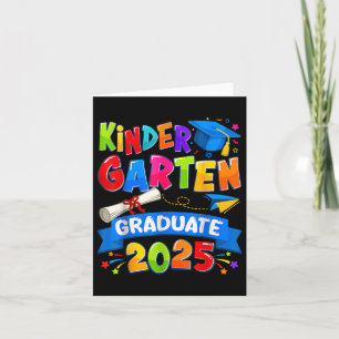 Kindergarten Abschluss 2025 Graduate Kids Boys Gi Karte
