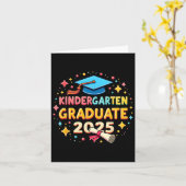 Kindergarten Abschluss 2025 Graduate Kids Boys Gi Karte (Gelbe Blume)