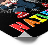 Kindergarten Abschluss 2025 Jungen Kinder Dabbing Poster (Ecke)