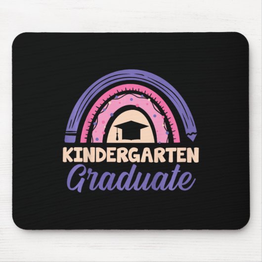 Kindergarten Abschluss am letzten Schultag Mousepad (Vorne)