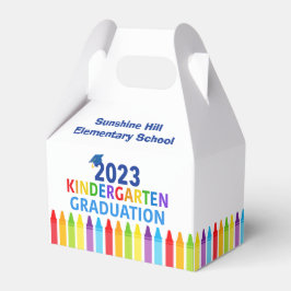 Kindergarten Abschluss Custom School Party 2023 Geschenkschachtel