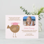 Kindergarten Abschluss Einladung (Stehend Vorderseite)