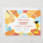 Kindergarten Abschluss Einladung (Vorderseite)