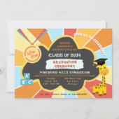 Kindergarten Abschluss Einladung (Vorderseite)