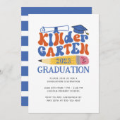 Kindergarten Abschluss Einladung (Vorne/Hinten)