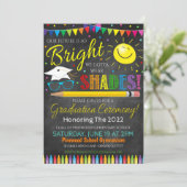 Kindergarten Abschluss Einladung (Stehend Vorderseite)