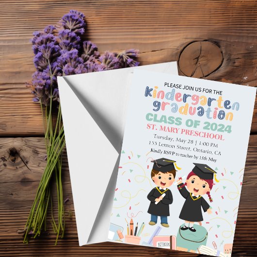 Kindergarten Abschluss Einladung