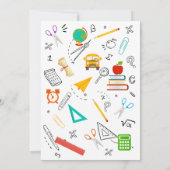 Kindergarten Abschluss Einladung (Rückseite)