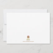 Kindergarten-Abschluss-Einladung Einladung (Rückseite)