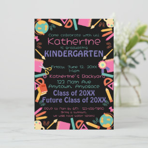 Kindergarten Abschluss Einladung Schule Thema