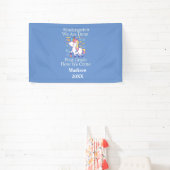 Kindergarten Abschluss Erste Klasse Einhorn Party Banner (InSitu)