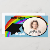 Kindergarten Abschluss Foto Ankündigung (Vorne/Hinten)