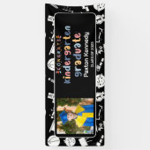 Kindergarten-Abschluss-Foto Banner (Vertikal)