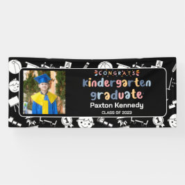 Kindergarten-Abschluss-Foto Banner