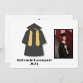 Kindergarten Abschluss Foto hinzufügen Einladung (Vorne/Hinten)