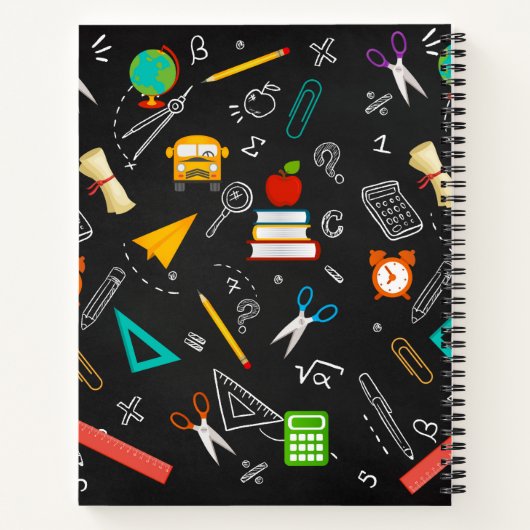 Kindergarten Abschluss Foto Notebook Notizblock (Rückseite)