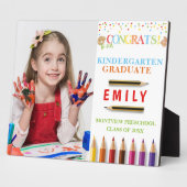 Kindergarten Abschluss Fotografie Sake Fotoplatte (Seite)