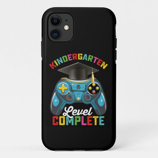 Kindergarten - Abschluss-Gaming Case-Mate iPhone Hülle (Rückseite)