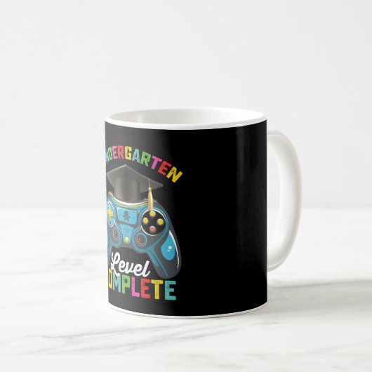 Kindergarten - Abschluss-Gaming Kaffeetasse (VorderseiteRechts)