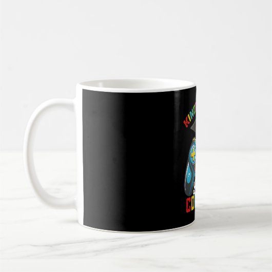 Kindergarten - Abschluss-Gaming Kaffeetasse (Links)