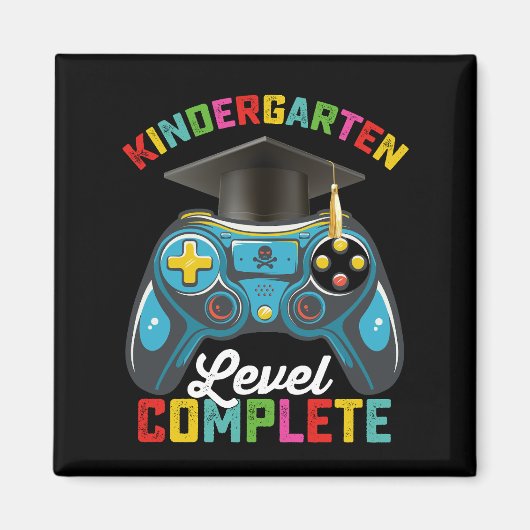 Kindergarten - Abschluss-Gaming Magnet (Vorne)