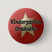 Kindergarten-Abschluss-Geschenke Button (Vorderseite)