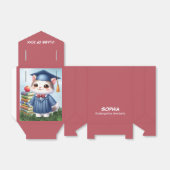 Kindergarten Abschluss Girl Cat Herzlichen Glückwu Geschenkschachtel (Ungefaltet)