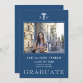 Kindergarten Abschluss Jahr einfaches modernes Fot (Vorne/Hinten)