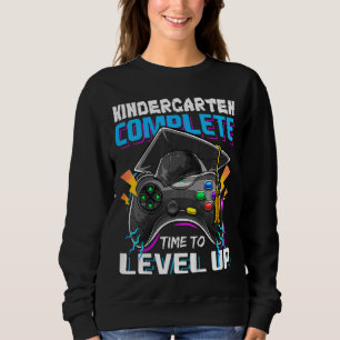 Kindergarten Abschluss-Level Vollbildvideo Sweatshirt