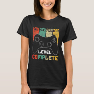 Kindergarten Abschluss-Level Vollbildvideo T-Shirt