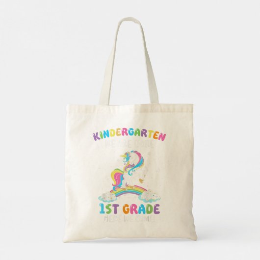 Kindergarten Abschluss Magical Unicorn Kinder Tragetasche (Rückseite)
