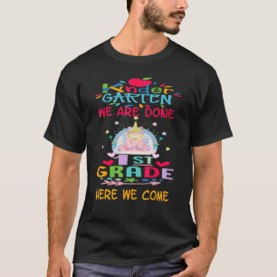 Kindergarten Abschluss Magical Unicorn Niedliches T-Shirt