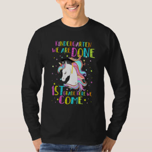 Kindergarten Abschluss Magical Unicorn S T-Shirt