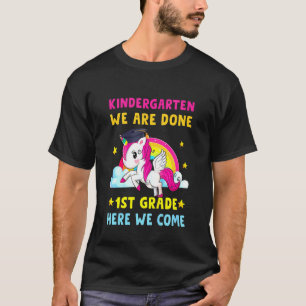 Kindergarten Abschluss Magical Unicory Kindy T-Shirt