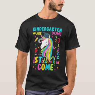 Kindergarten Abschluss Magisches Einhorn 1 T-Shirt