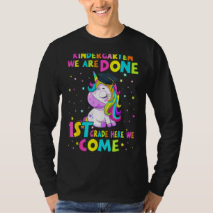 Kindergarten Abschluss Magisches Einhorn für Mädch T-Shirt